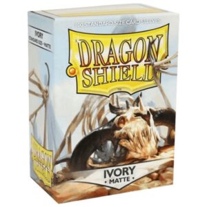 Dragon Shield: Matte Ivory - Sleeves 100pcs