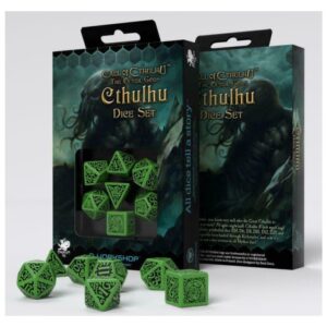 QWorkshop: Call Of The Cthulu The Outer Gods Green - Dices