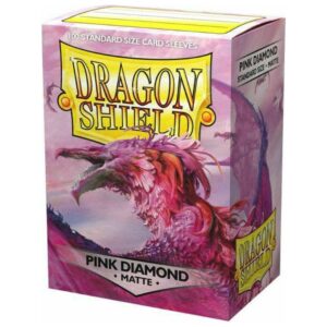 Dragon Shield: Matte Pink Diamond - Sleeves 100pcs