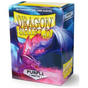 Dragon Shield: Matte Purple - Sleeves 100pcs