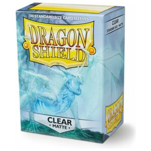 Dragon Shield: Matte Clear - Sleeves 100pcs