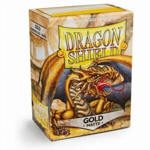Dragon Shield: Matte Gold - Sleeves 100pcs