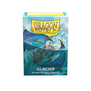 Dragon Shield: Matte Dual Glacier - Sleeves 100pcs