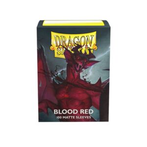 Dragon Shield: Matte Blood Red - Sleeves 100pcs