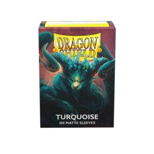 Dragon Shield: Matte Turquoise - Sleeves 100pcs