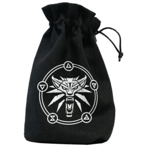 QWorkshop: The Witcher Geralt School Of The Wolf - Dice Pouch