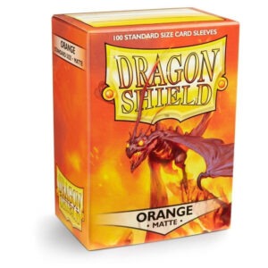 Dragon Shield: Matte Orange - Sleeves 100pcs