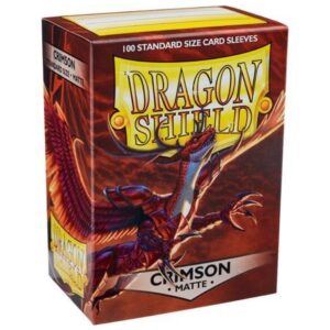 Dragon Shield: Matte Crimson - Sleeves 100pcs