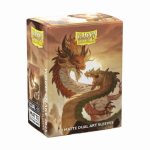Dragon Shield: Matte Dual Wood Snake - Sleeves 100pcs