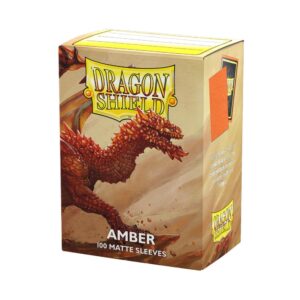 Dragon Shield: Matte Amber - Sleeves 100pcs