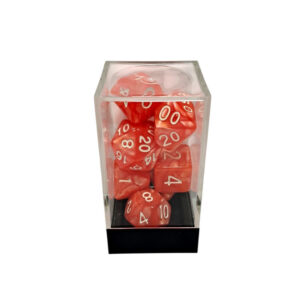 Kaissa: Marble Orange White - Dices