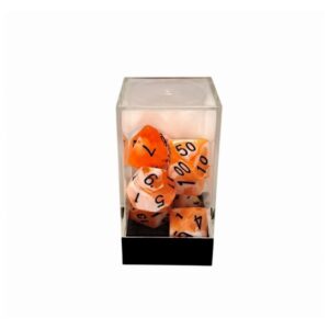 Kaissa: Dual Orange White Black - Dices