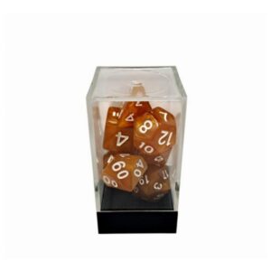 Kaissa: Marble Yellow White - Dices