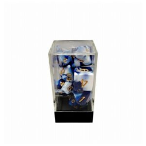 Kaissa: Dual Blue White Gold - Dices