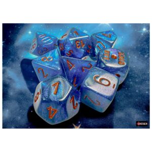 Chessex: Borealis Midnight Copper - Dices