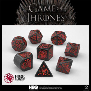 QWorkshop: Game Of Thrones Targaryen - Dices