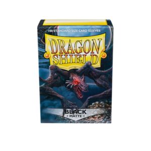 Dragon Shield: Matte Black - Sleeves 100pcs