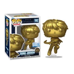 #1982 Solo Leveling: Sung Jinwoo Gold (Anime Of The Year) With Case - Funko POP! Special Edition