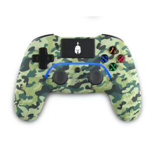 Spartan Gear: Aspis 4 Wireless Green Camo - Controller PlayStation 4 & PC