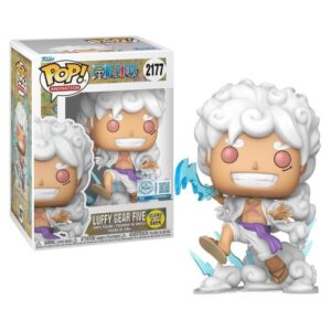 #2177 One Piece: Gear 5 Luffy (Glows In The Dark) - Funko POP! Special Edition