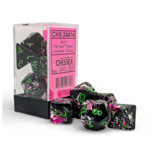 Chessex: Brush Paint Ball Polyhedral - Dices