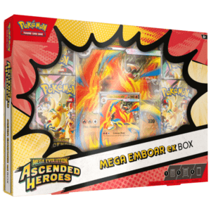 Pokemon: Mega Evolution Ascended Heroes (Mega Emboar ex) - ex Box (EN)