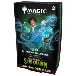 Magic The Gathering: Secrets Of Strixhaven Quandrix Unlimited - Commander Deck (EN)