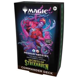 Magic The Gathering: Secrets Of Strixhaven Prismari Artistry - Commander Deck (EN)