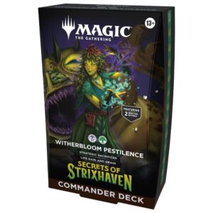 Magic The Gathering: Secrets Of Strixhaven Witherbloom Pestilence - Commander Deck (EN)