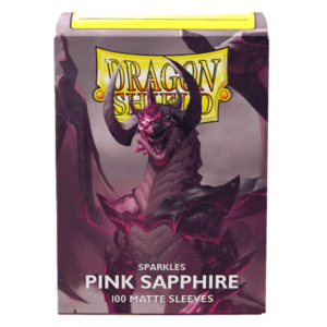 Dragon Shield: Matte Sparkles Pink Sapphire - Sleeves 100pcs