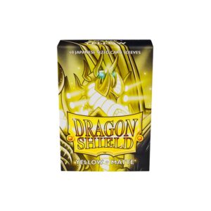 Dragon Shield: Matte Yellow - Yu-Gi-Oh! Sleeves 60pcs