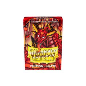 Dragon Shield: Matte Crimson - Yu-Gi-Oh! Sleeves 60pcs
