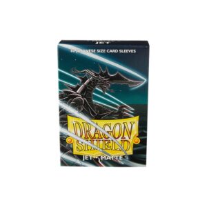 Dragon Shield: Matte Jet Black - Yu-Gi-Oh! Sleeves 60pcs