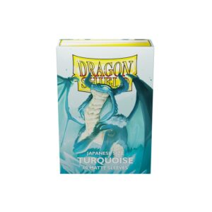 Dragon Shield: Matte Turquoise - Yu-Gi-Oh! Sleeves 60pcs
