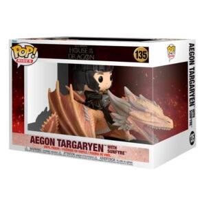 #135 House Of The Dragon: Aegon Targaryen With Sunfyre Premium - Funko POP!
