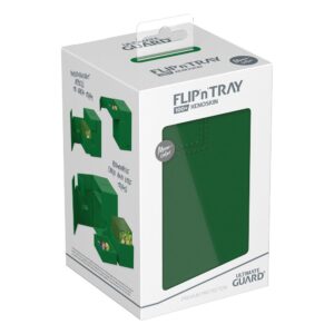 Ultimate Guard: Flip & Tray Xenoskin Green 100+cards - Deck Box