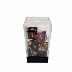 Kaissa: Starry Purple Black Gold – Dices