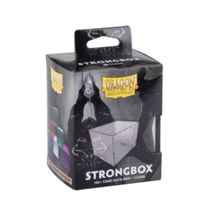 Dragon Shield: Strongbox Clear 100+cards - Deck Box