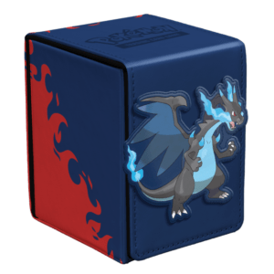 Ultra PRO: Pokemon (Mega Charizard X) - Alcove Flip Deck Box 100+