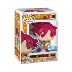 #2491 Dragon Ball Super: Super Saiyan God Goku - Funko POP! Special Edition