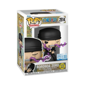 #2514 One Piece: Roronoa Zoro (Dressrosa Arc) (Glows In The Dark) – Funko POP! Special Edition